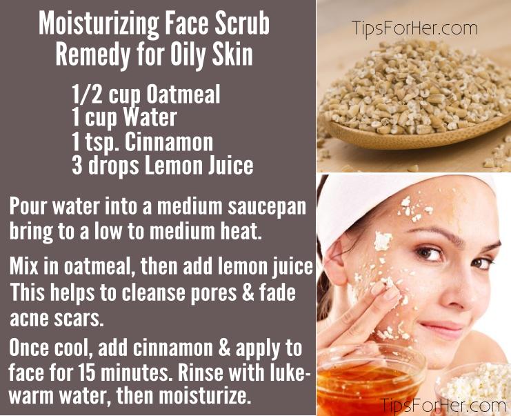 Homemade Face Scrub for Oily Skin