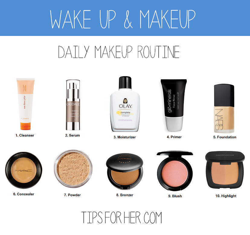 Easier make up. Косметика Daily. Daily Makeup косметика. Routine косметика. Типы косметики.