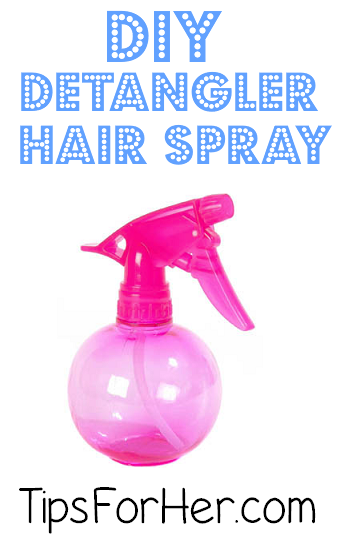 DIY Detangler Hair Spray