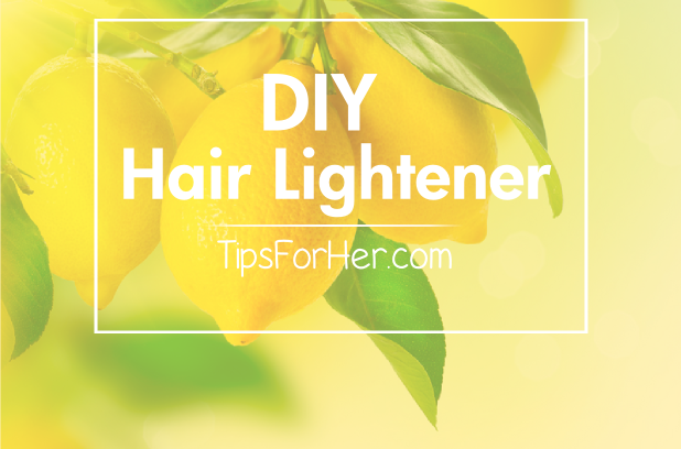 DIY Hair Lightener
