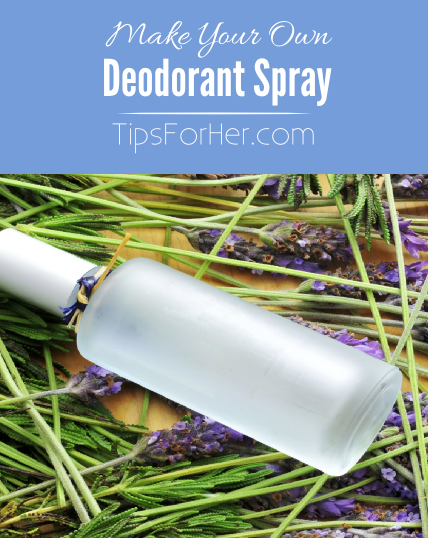 Make Your Own Deodorant Spray