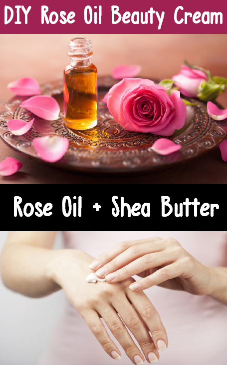 DIY Rose Oil Beauty Cream