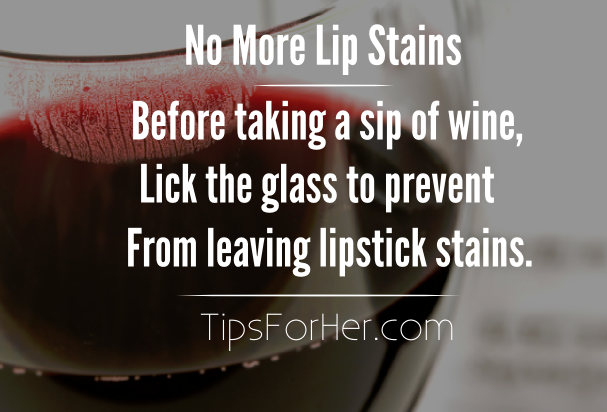 No More Lip Stains Tip