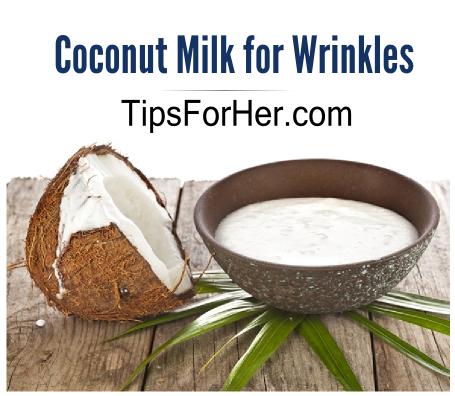Coconut Milk for Wrinkles