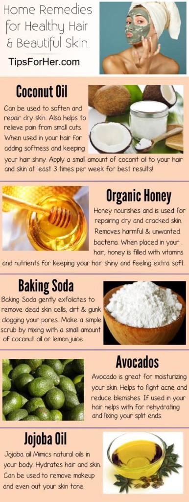 Home Remedies for Beautiful Hair & Clear Skin