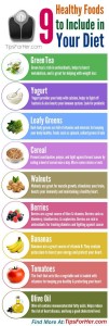 9 Foods for Staying Healthy