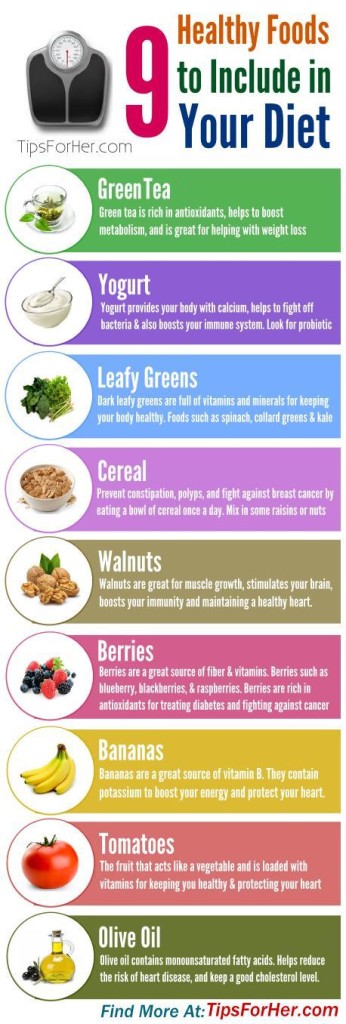 9 Healthy Foods to Include in Your Diet