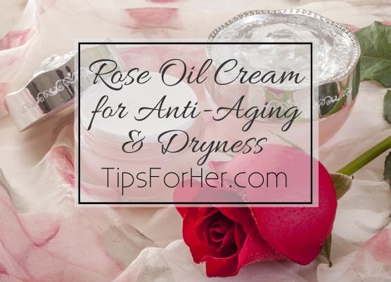 Rose Oil Cream for Anti-Aging & Dryness