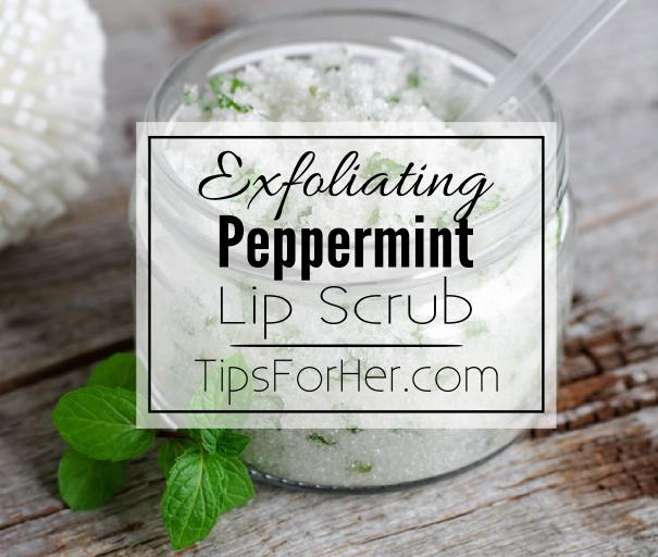 Exfoliating Peppermint Lip Scrub