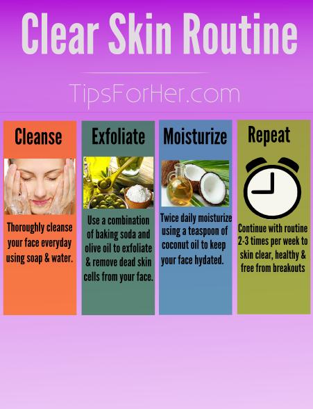 Clear Skin Routine