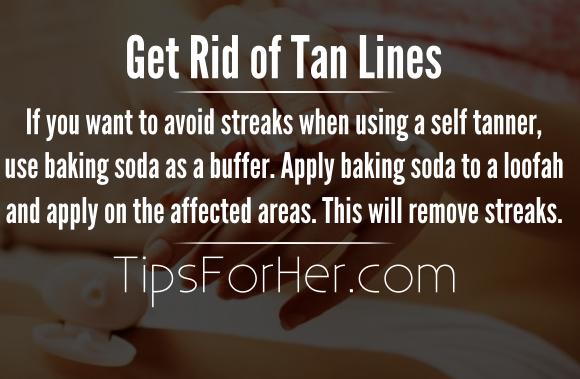 How To Get Rid of Tan Lines