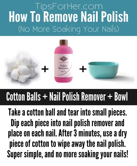 How To Remove Nail Polish Without Soaking Your Nails