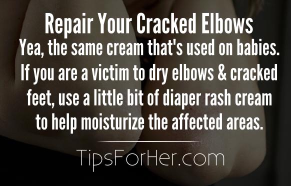 Repair Your Dry & Cracked Elbows