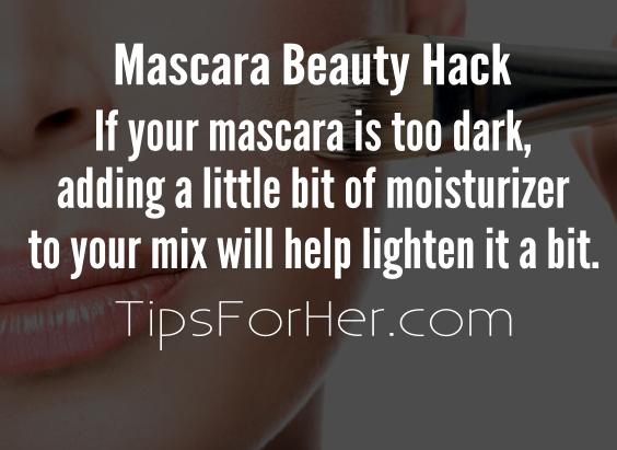 Mascara Beauty Hack