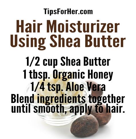 hair-moisturizer-using-shea-butter